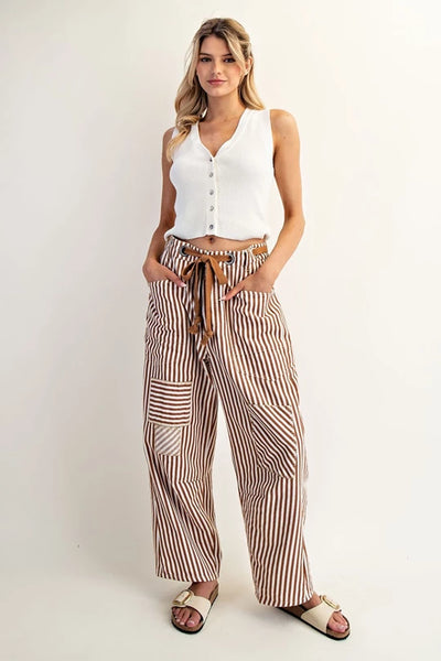 Cool Girl Striped Pants