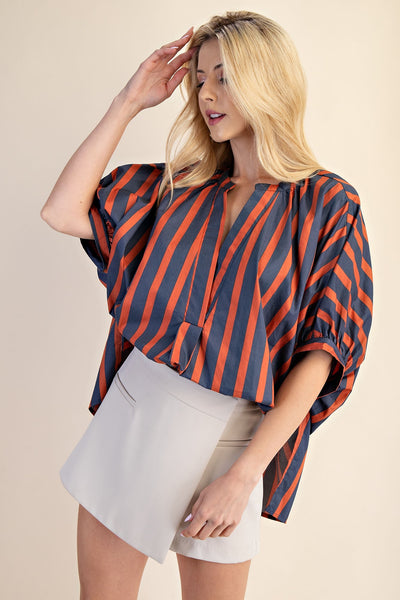 Stripe Collective Top