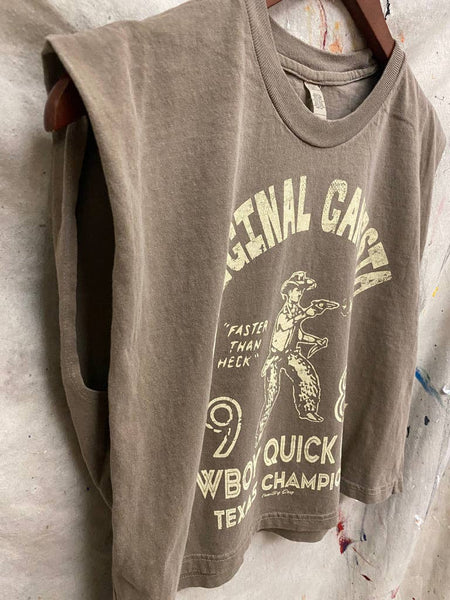 Original Gangsta Boxy Crop Tee