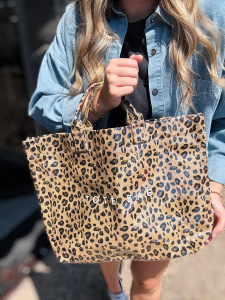 Leopard Tote Bag