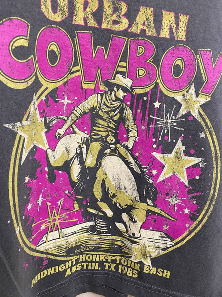 Urban Cowboy Crop Tee