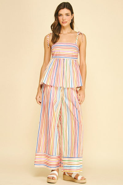 Sweet Like Candy Striped Set