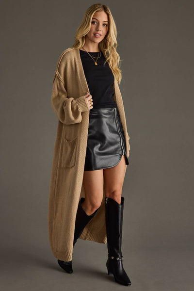 Feelin Fall Duster Cardigan