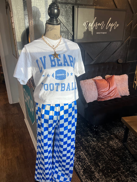 LV BEARS Football Custom Tee