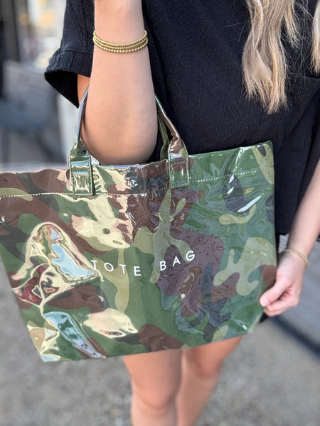 Camo Tote Bag