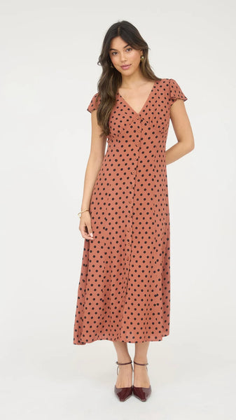 Ember Dreams MIDI Dress