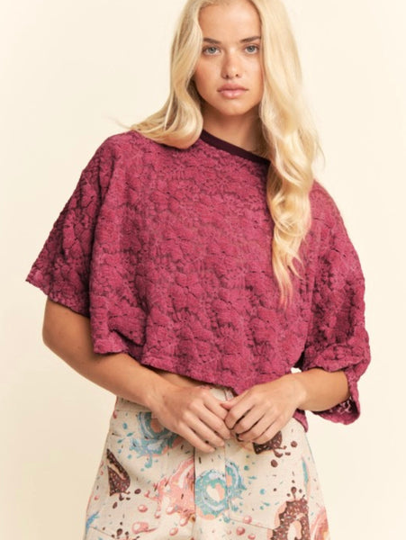 Rosewood Blooms Top
