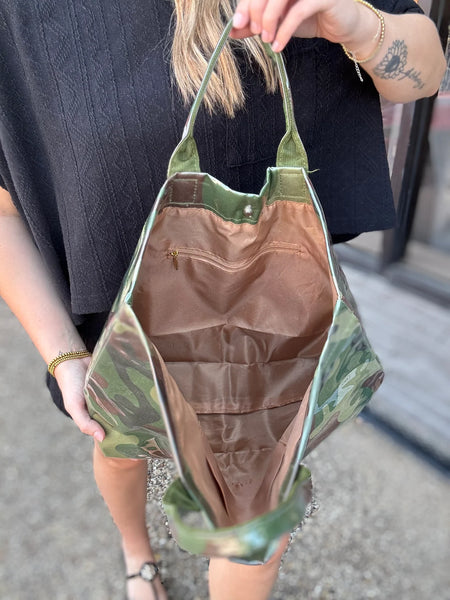Camo Tote Bag