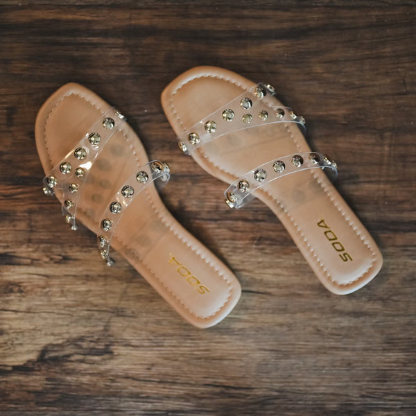 Stay Golden Sandals