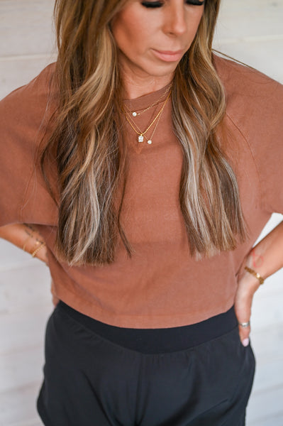 Tan Lines Mineral Top