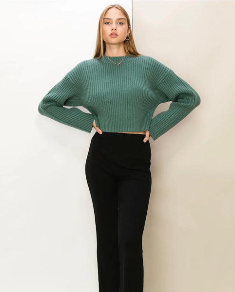 Ribbed Up Sweater