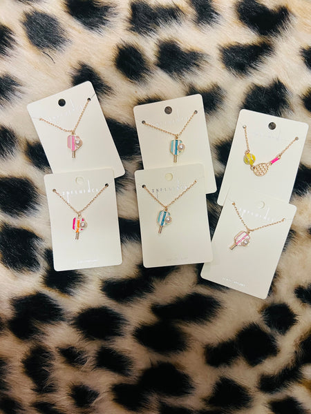 Sports Girl Necklace