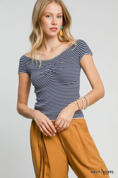 Striped Moment Top