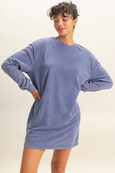 Cozy Comfort Sweatshirt Dress