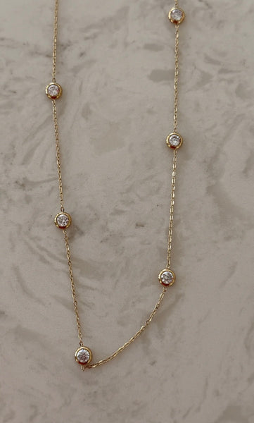 Dainty Diamond Necklace