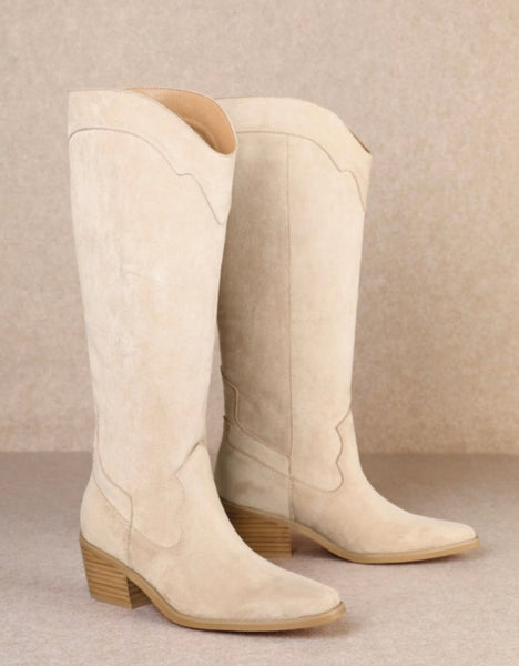 Suede Boots