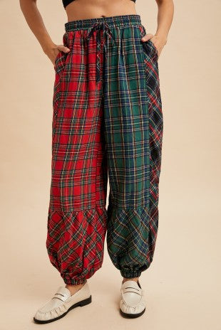 Christmas Plaid Pants