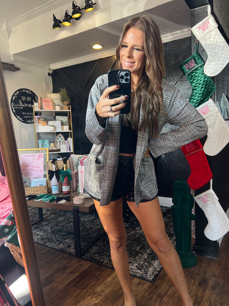 Plaid Girl Blazer