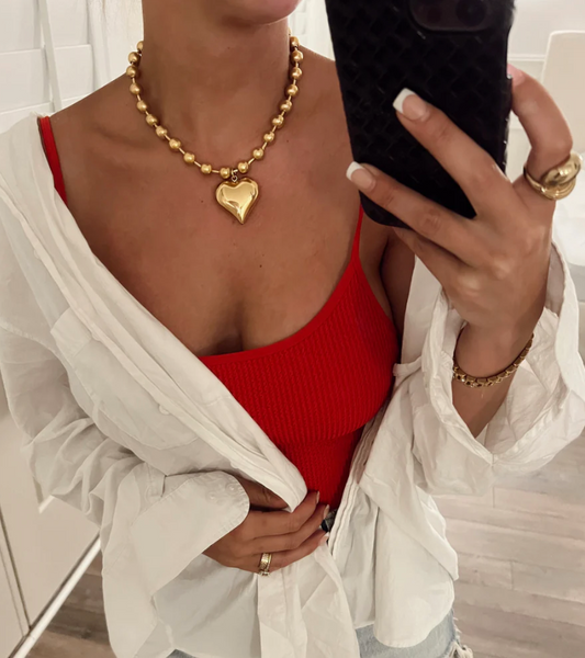 Chunky Heart Necklace