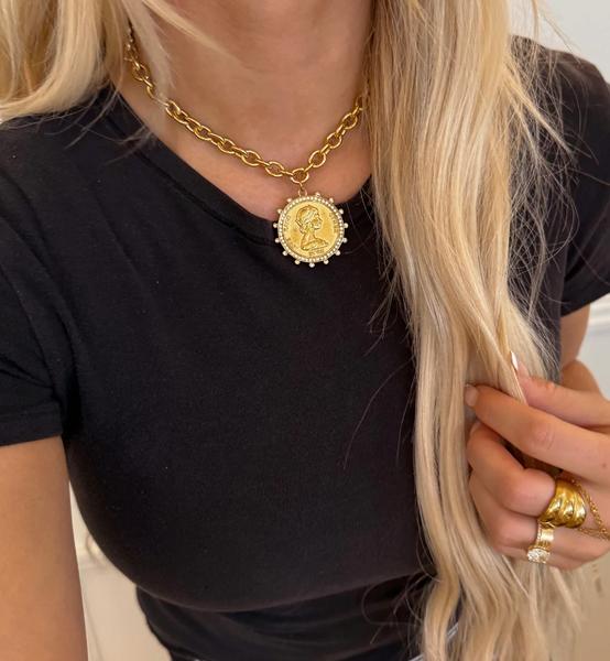 Small Coin Necklace