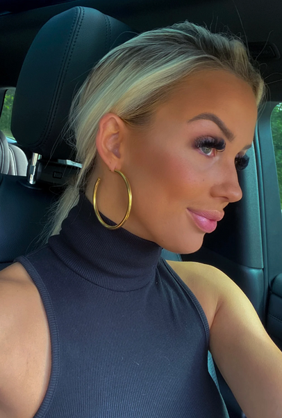 Large Gold Hoops