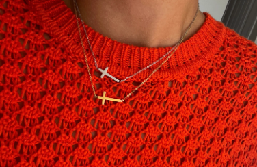 Gold Cross Necklace