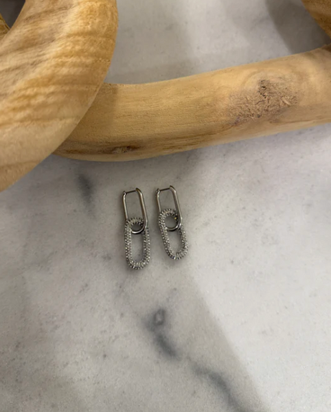 Lily Earrings Silver