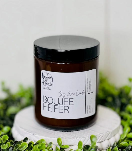 Boujee Heifer Candles