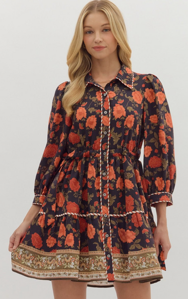 Autumn Floral Moments Dress