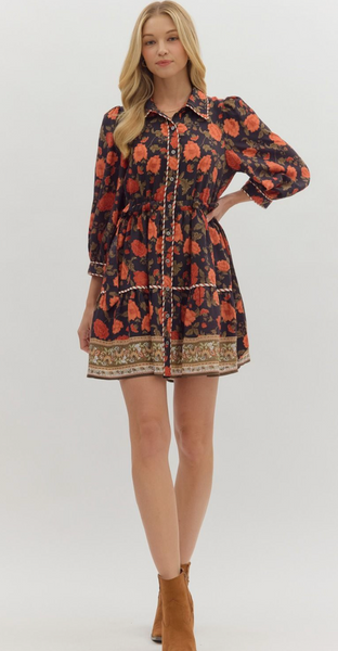 Autumn Floral Moments Dress