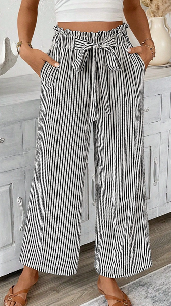 Trendy Striped Pants