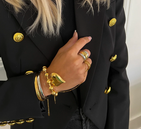 Bubble Heart Bracelet