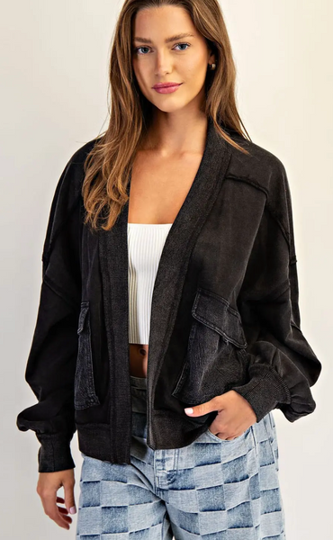 Blacked Out Raw Details Jacket