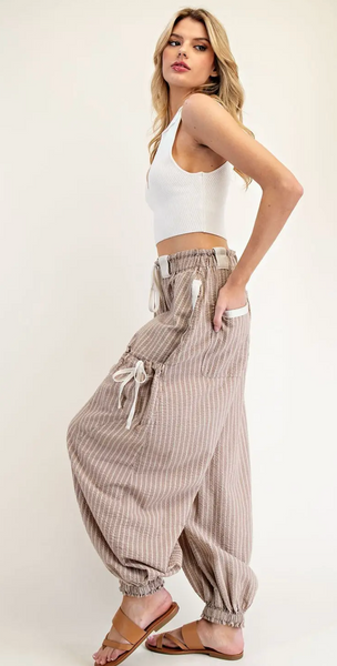 Coco Striped Joggers