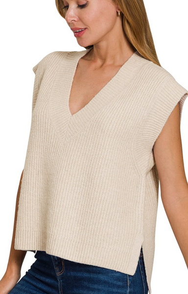 Willow Oversized Sweater Vest