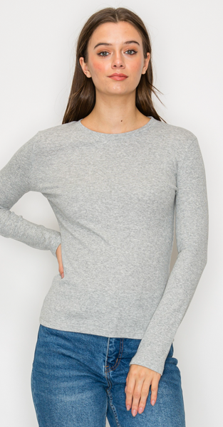 Ribbed Basic Longsleeve