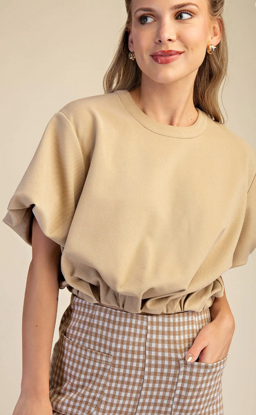 Put it Neutral Crop Top