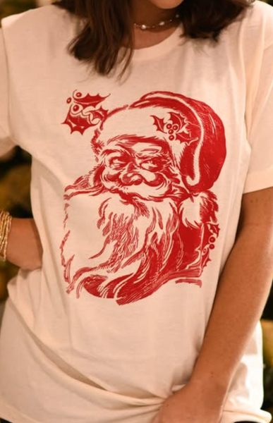 Vintage Santa Tee