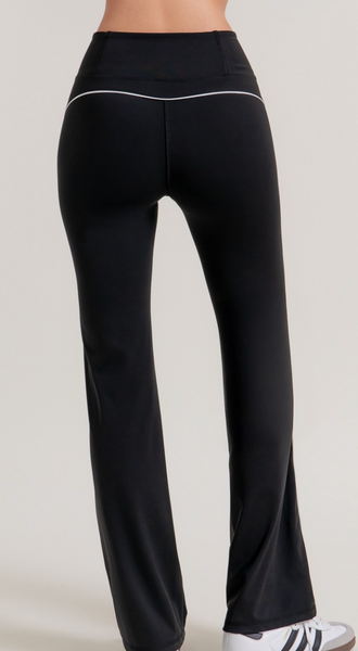 Piped Active Pants