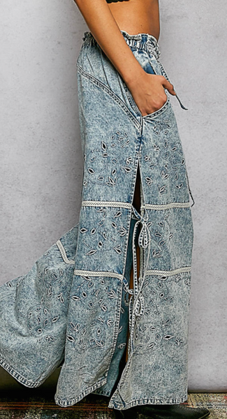 PRE ORDER- Boho Dreams Denim Pants