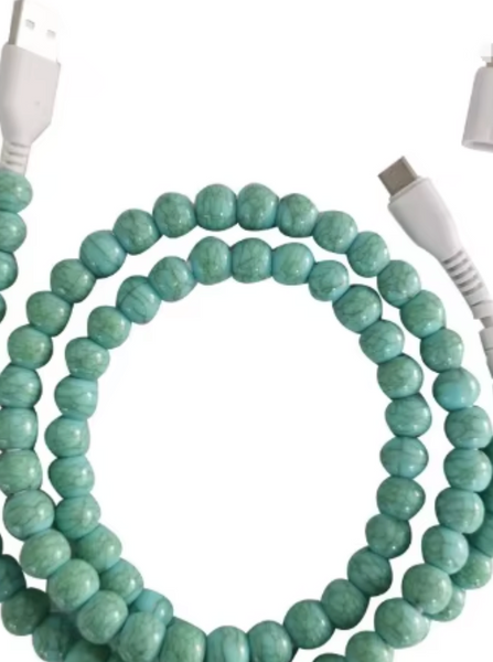 Beaded Charging Cables