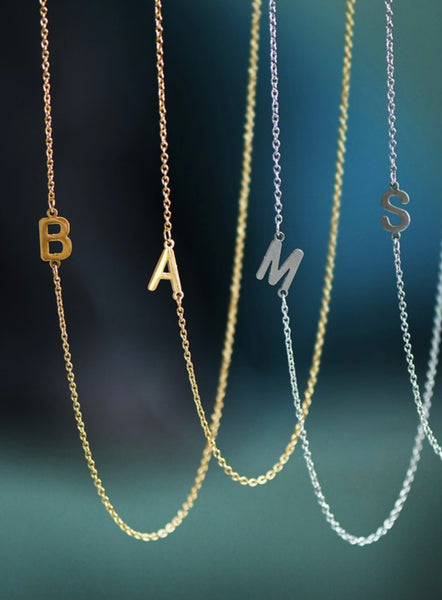Dainty Initial Necklace