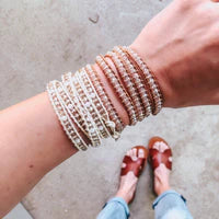 Crystal On White Wrap