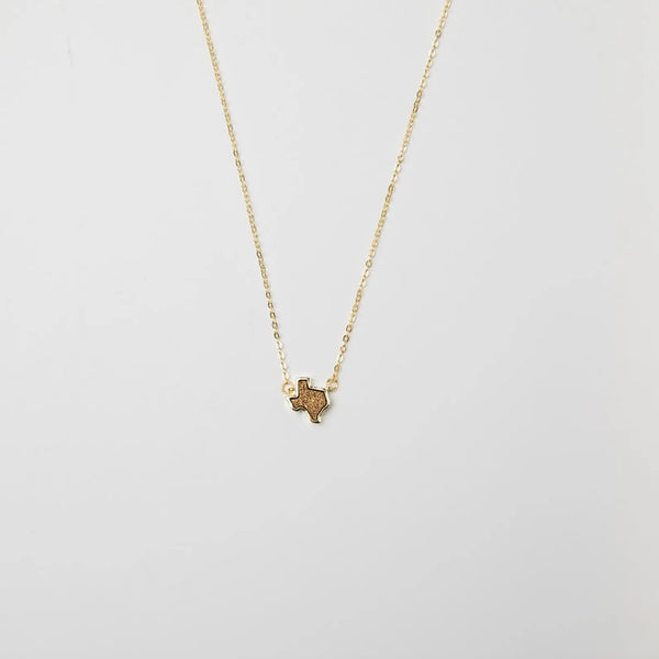 Texas Druzy Necklace