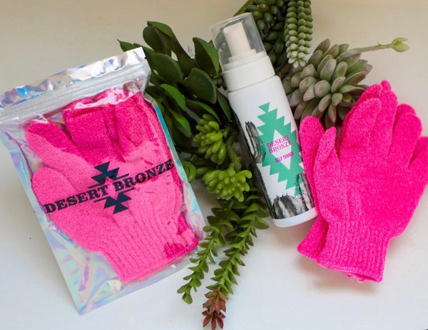 Desert Bronze Exfoliator Glove