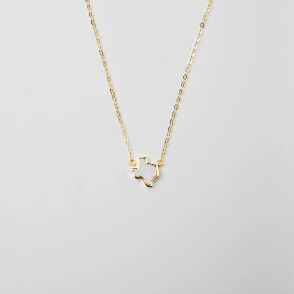 Texas Druzy Necklace