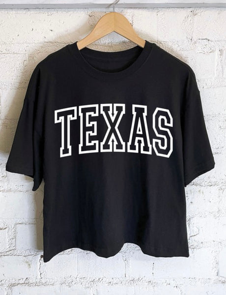 Texas Puff Crop Tee