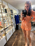 Floral Ruffle Romper