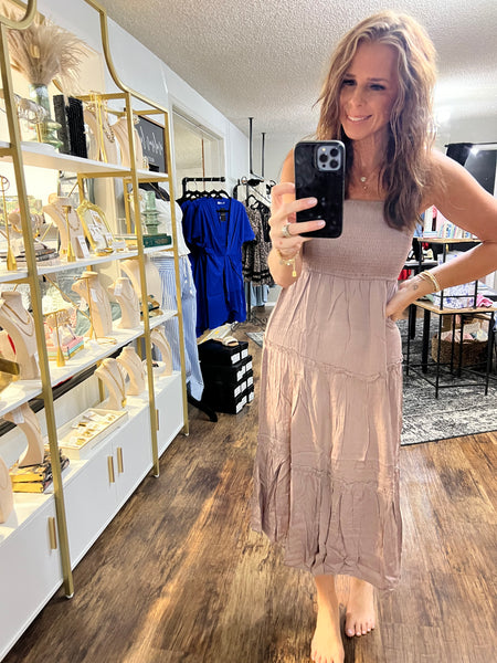 Taupe Dreams Dress
