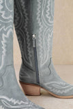 BLUE FOR YOU WESTERN EMBROIDERED BOOTS